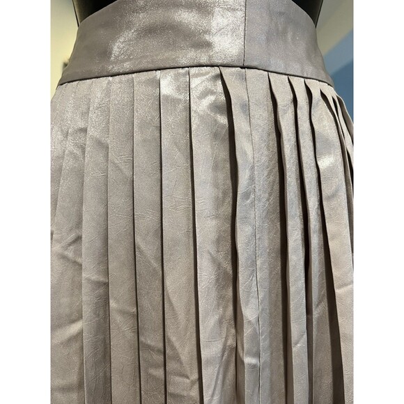 Toccin Dillon Pleated Maxi-Skirt Size 6 - Picture 11 of 12